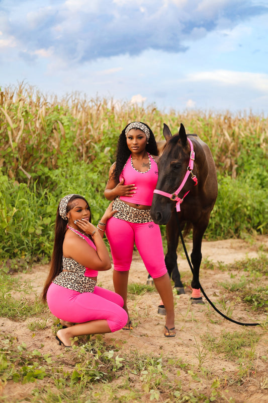 Pink Cheetah Set